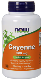 NowFoods Cayenne 500mg 100 caps