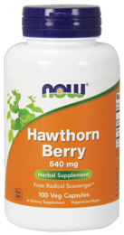 NowFoods Hawthorn Berry 540mg 100 caps