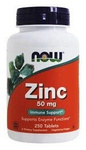 NowFoods Zinc 50mg 250 tabs