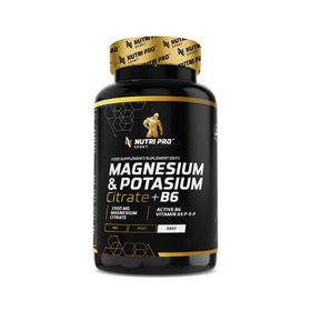 Nutri Pro Magnesium & Potassium Citrate + B6 60 caps